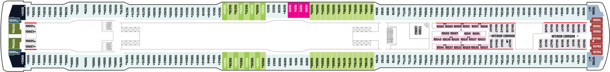Deck 10 plan